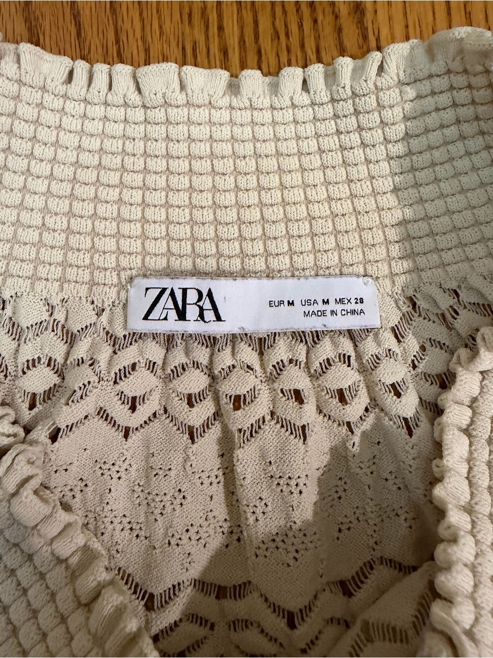 Zara Romantic Off Shoulder Top - Picture 6 of 12